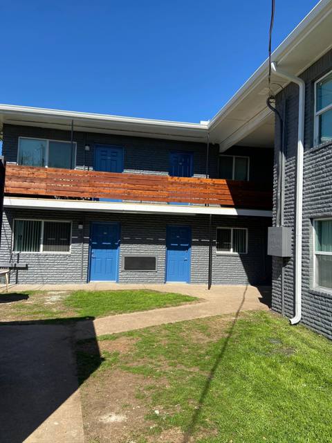 Courtyard building view